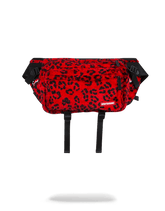 RED LEOPARD CROSSBODY TRANSPORTER