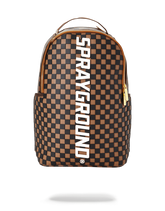 3D MOLDED RUBBER CHECKERED LOGO