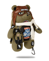 CALL OF DUTY AVIATOR FEARLESS MONEYBEAR TEDDYBEAR BACKPACK
