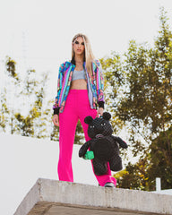 HENNY AIIR TO THE THRONE MONEYBEAR TEDDYBEAR BACKPACK