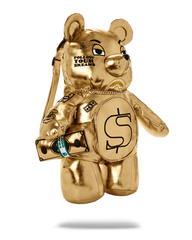 GOLD RUSH MONEYBEAR TEDDYBEAR BACKPACK