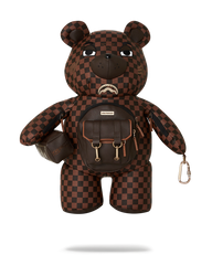 CHECKMATE ROYALE MONEYBEAR TEDDYBEAR BACKPACK