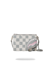 VANQUISH CREAM CROSSOVER CLUTCH