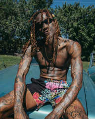 HALF GRAFF SHOTO SWIM TRUNKS