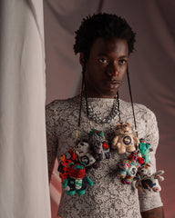 SKI MASK BEAR KEYCHAIN