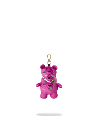 TRIPLE PINK BEAR KEYCHAIN