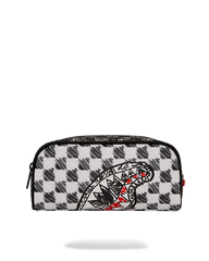 SCRIBBLE DRIBBLE CHECK POUCH