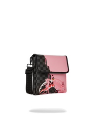 PINK PANTHER PINK PAINTER MESSENGER SLING BAG