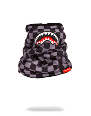 CHECKERED SHARK NECK WARMER
