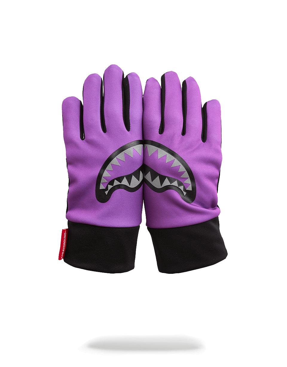 PURPLE 3M SHARK MOUTH GLOVES