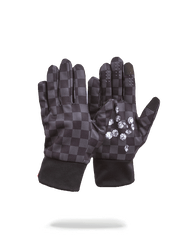 DIAMONDS IN PALM GLOVES