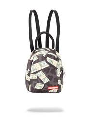 MONEY ON BLACK LEOPARD PRINT MINI