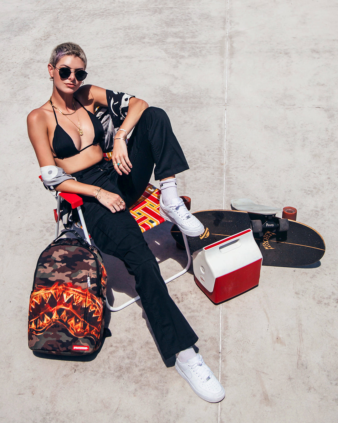 THE LIL TJAY BURNER SHARK DLX BACKPACK