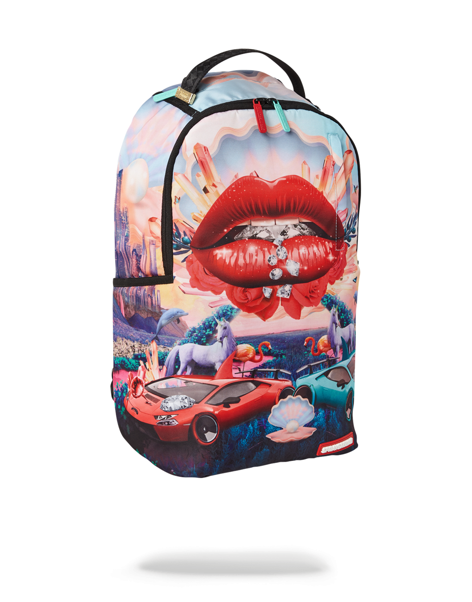 LIPS AND FAMOUS BACKPACK