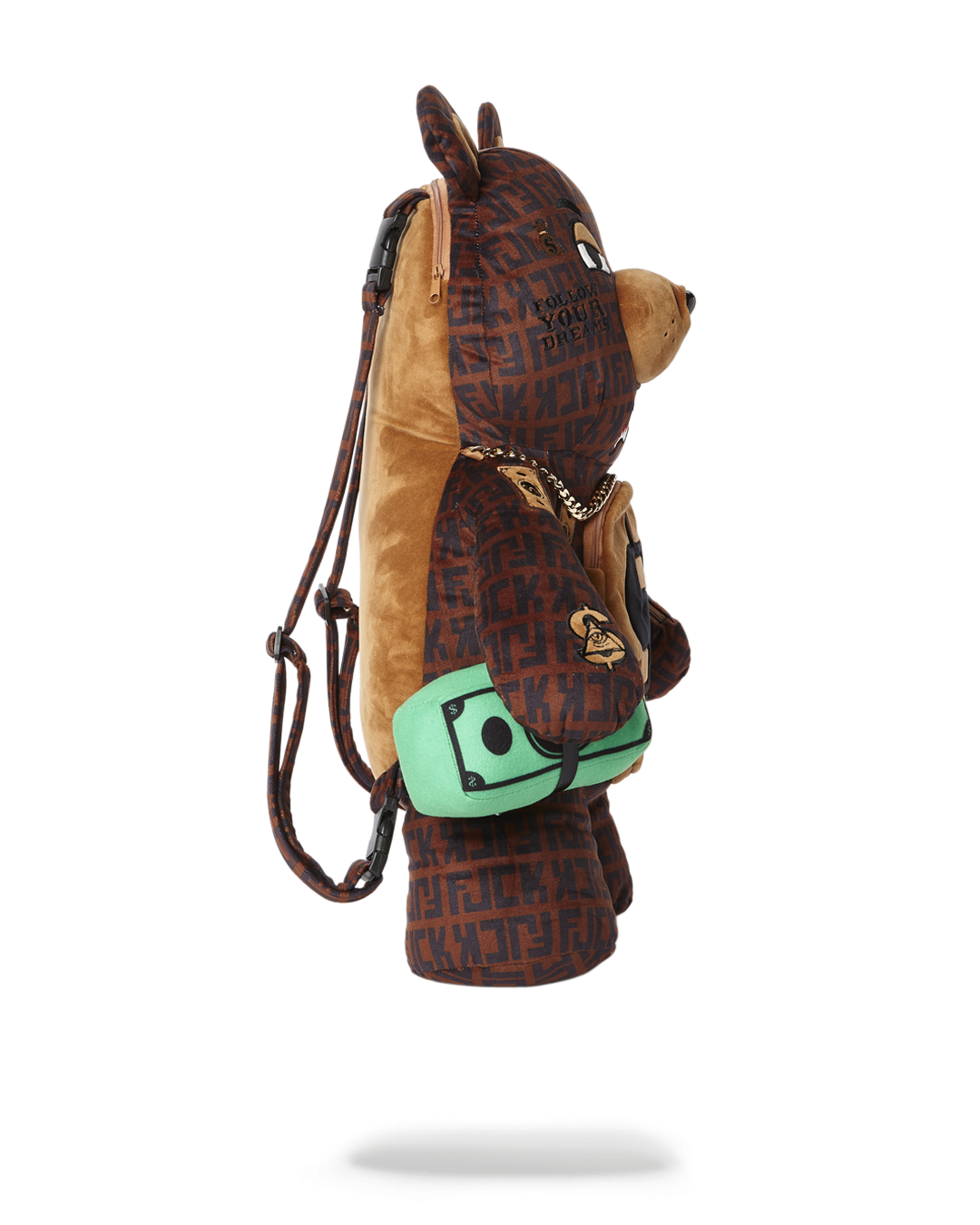 OFFENDED MONEYBEAR TEDDYBEAR BACKPACK