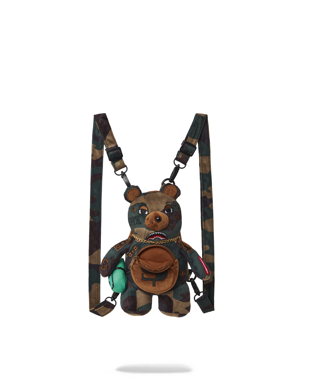 BEARCUB BACKPACK - CAMOCHECK MONEYBEAR