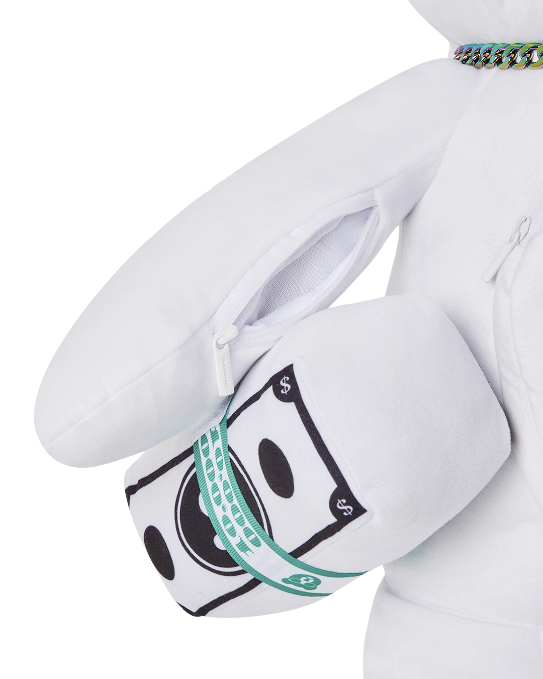 HALF GRAFF MONEYBEAR TEDDYBEAR BACKPACK