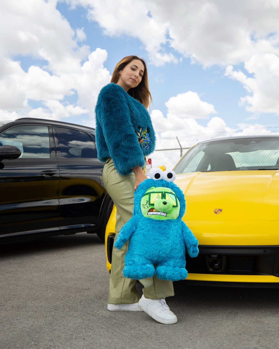 MONEY COOKIE BEAR TEDDYBEAR BACKPACK