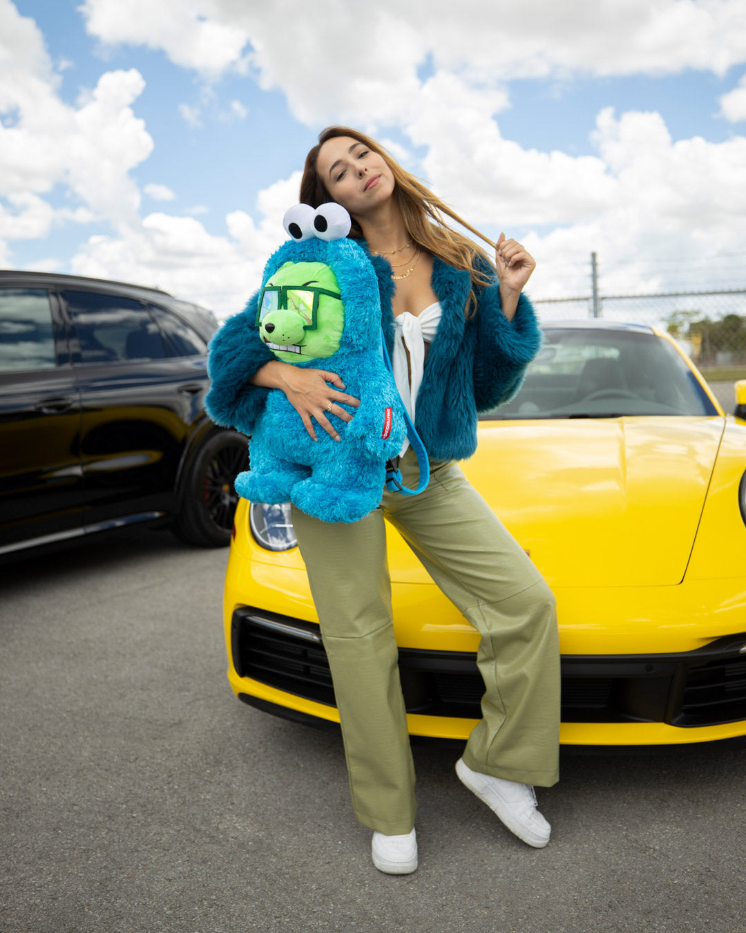 MONEY COOKIE BEAR TEDDYBEAR BACKPACK