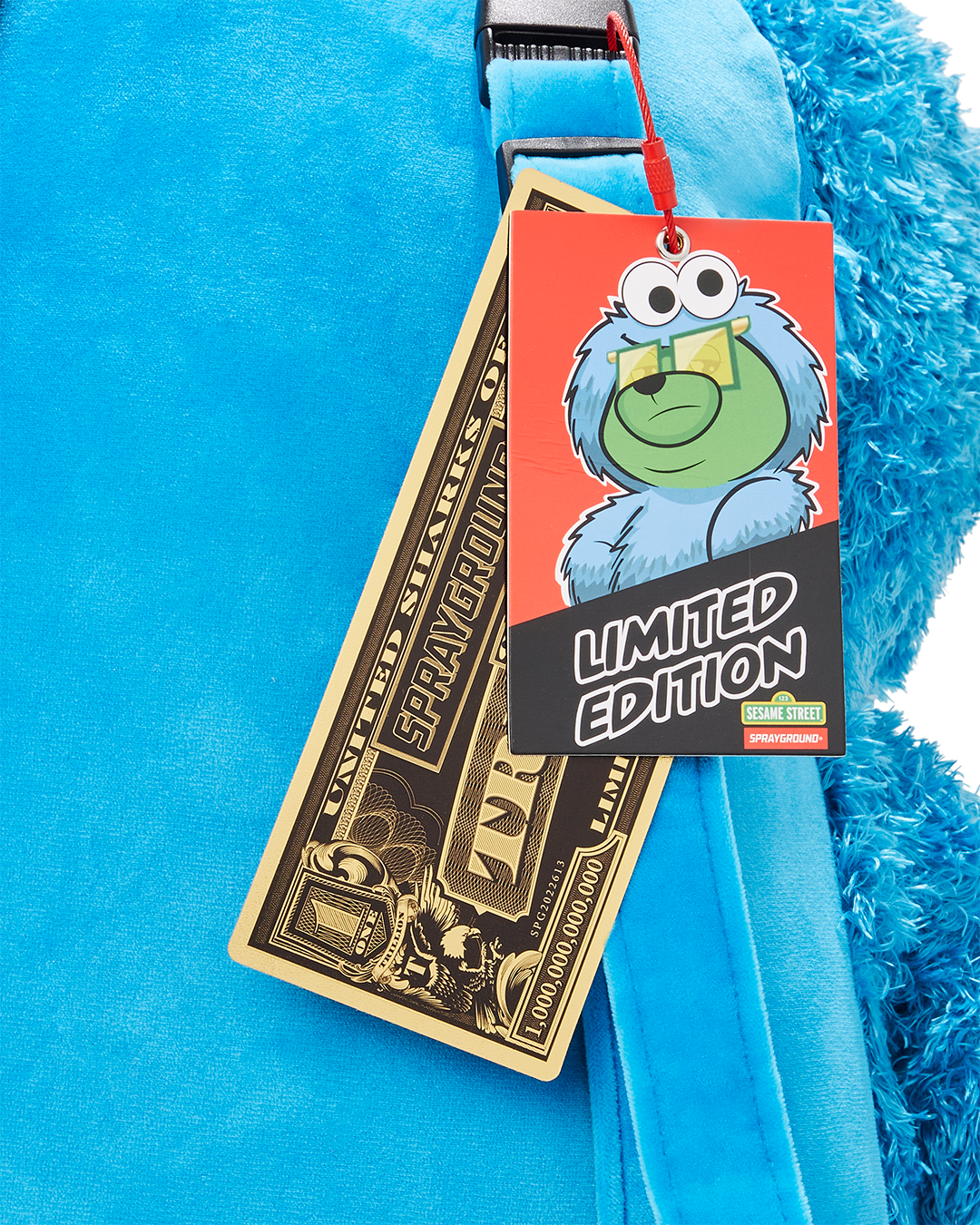 MONEY COOKIE BEAR TEDDYBEAR BACKPACK