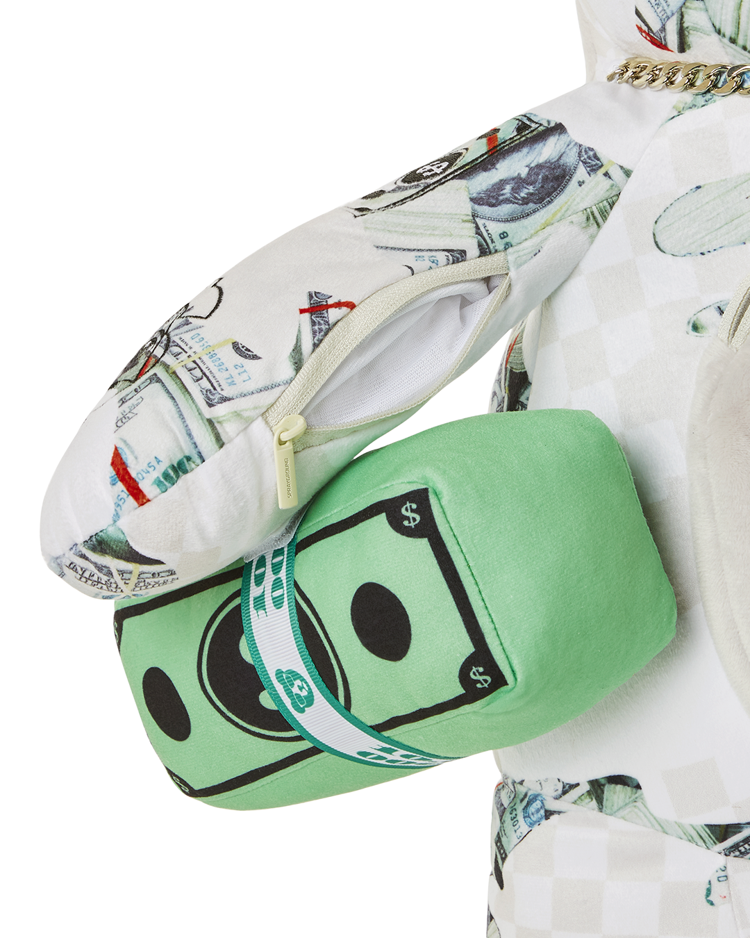 FEROCIOU$ MONEYBEAR TEDDYBEAR BACKPACK