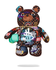 SHARKS IN PARIS THE RIZZ MONEYBEAR TEDDYBEAR BACKPACK