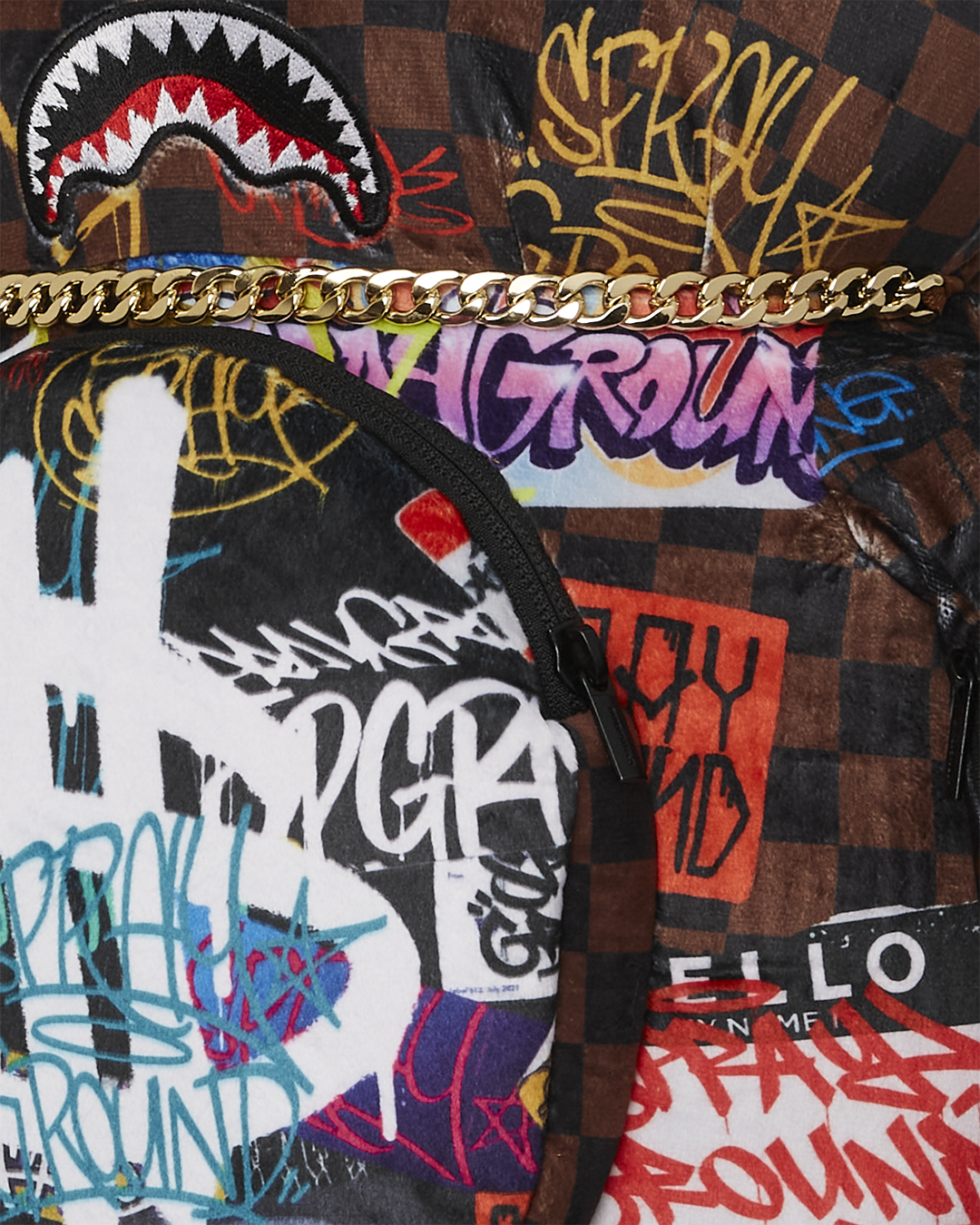 SHARKS IN PARIS THE RIZZ MONEYBEAR TEDDYBEAR BACKPACK