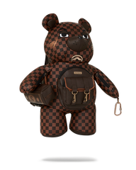CHECKMATE ROYALE MONEYBEAR TEDDYBEAR BACKPACK