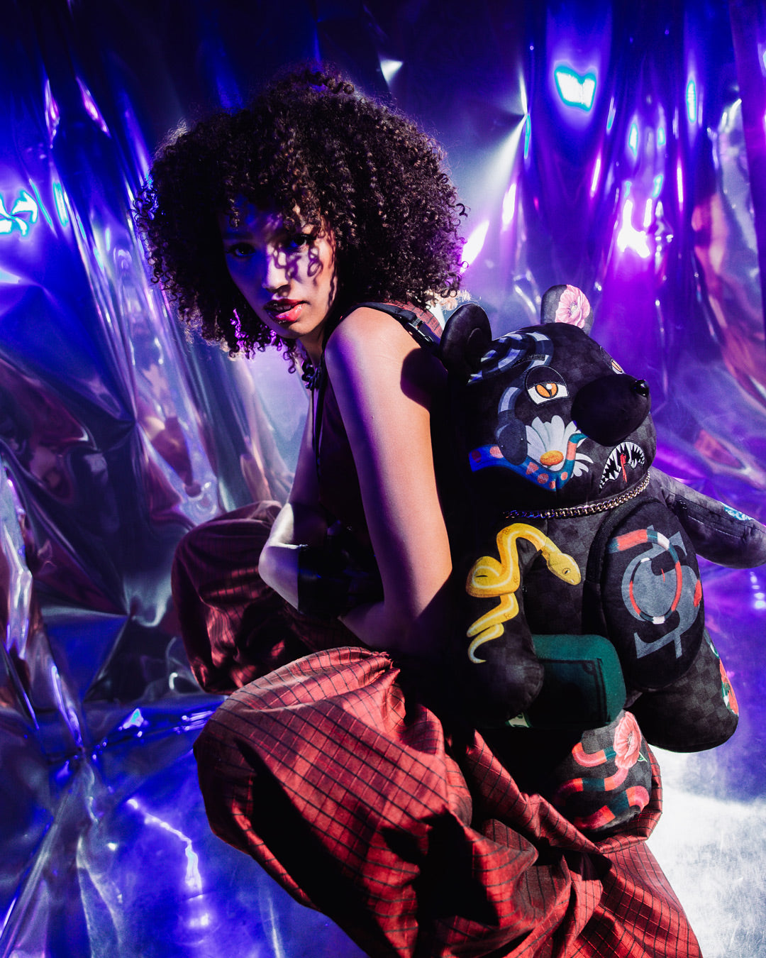 JARDIN D'EDEN MONEYBEAR TEDDYBEAR BACKPACK