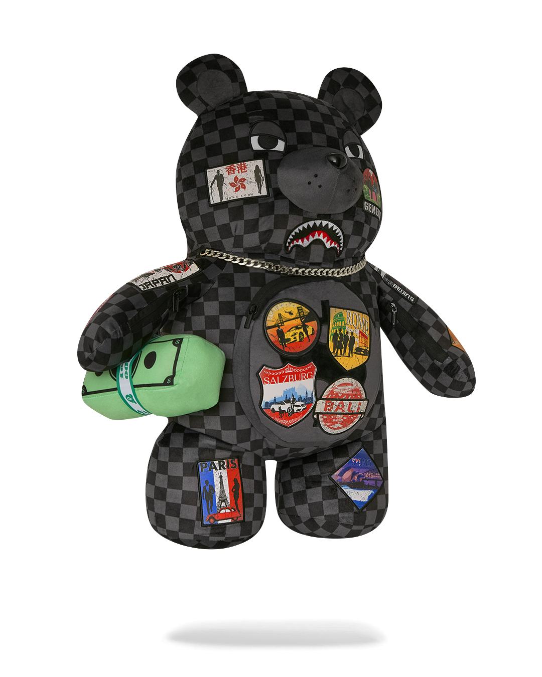 GLOBAL MOGUL UNLIMITED MILES MONEYBEAR TEDDYBEAR BACKPACK