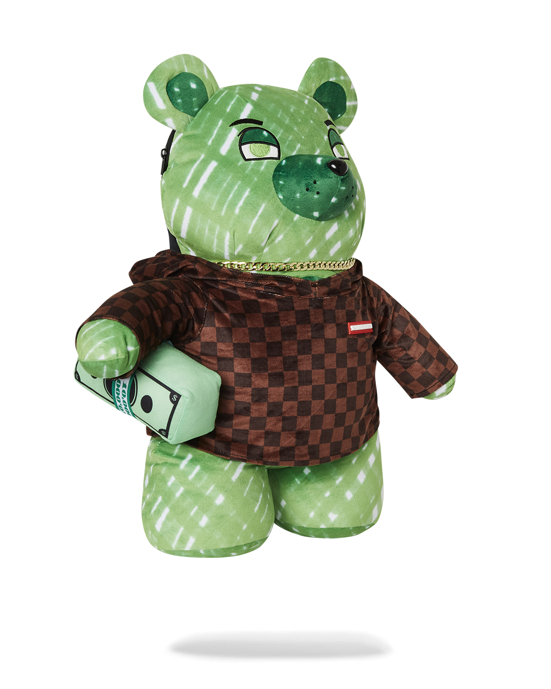 SHARKS IN PARIS FADE AWAY HOODIE MONEYBEAR TEDDYBEAR BACKPACK