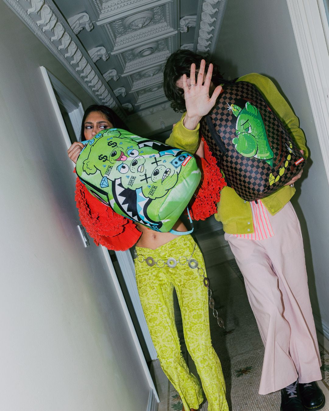 MONEY BEAR SEEING TRIPLE DLXSR BACKPACK