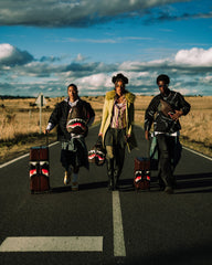 SHARKS IN PARIS BLUR EFFECT BACKPACK