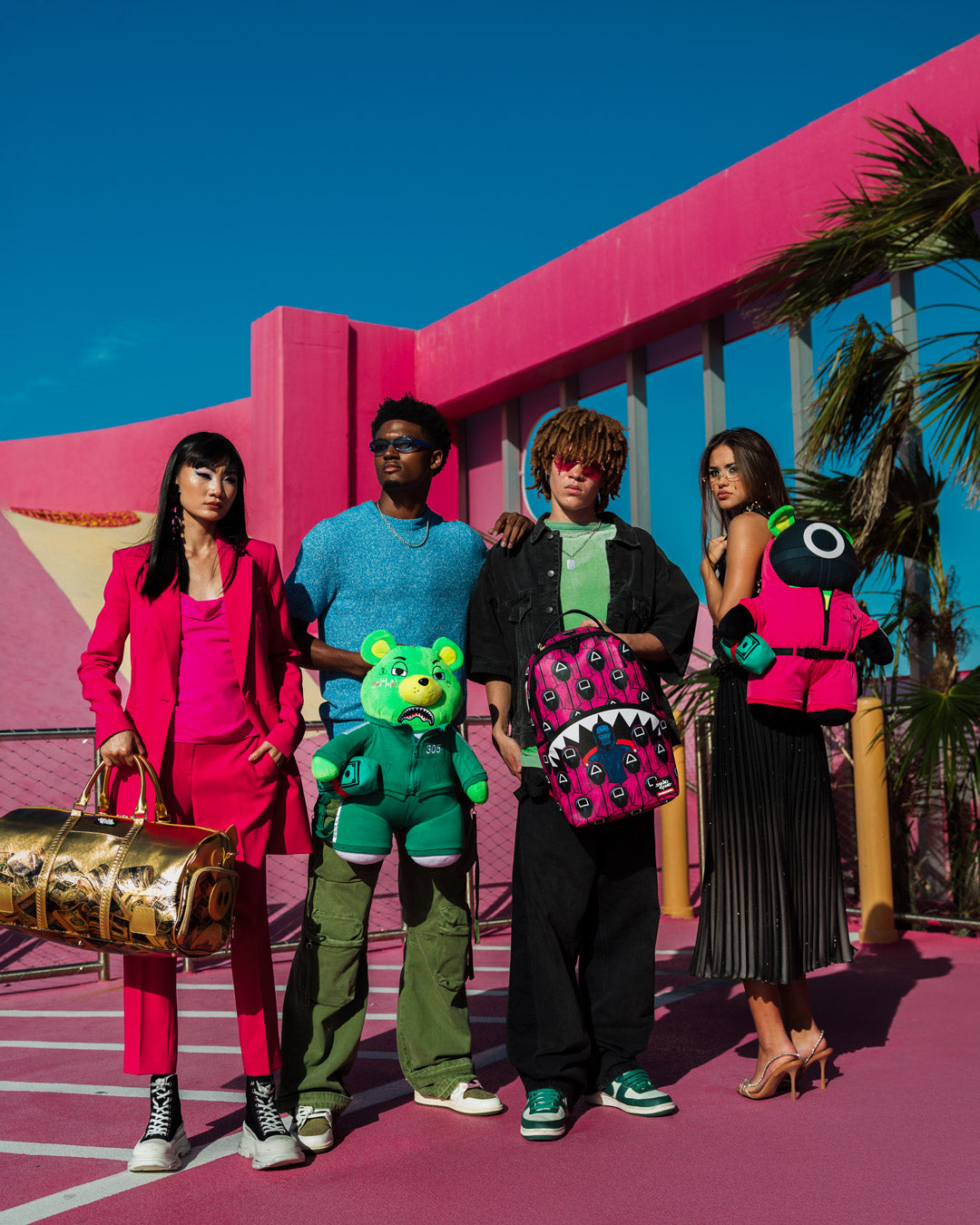 SQUID GAME COLLAB CONTESTANT MONEYBEAR BACKPACK