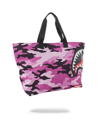 SPLIT CAMO BEACH TOTE