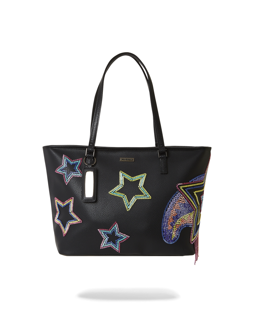 STAR RACER A.I.7 SANDFLOWER COLLAB BEADED TOTE