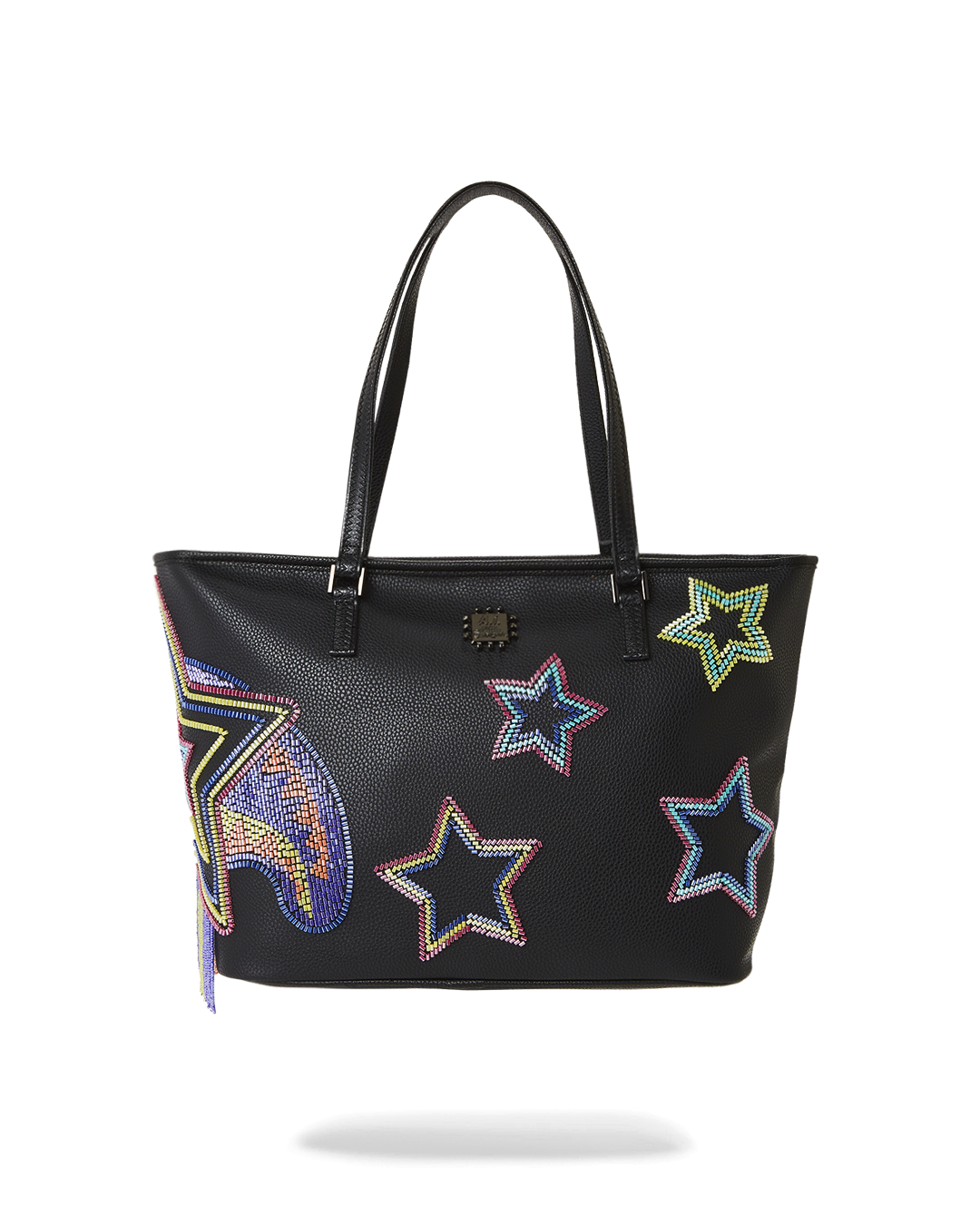 STAR RACER A.I.7 SANDFLOWER COLLAB BEADED TOTE