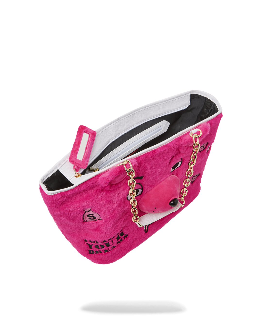 PLUSH MONEYBEAR TOTE (PINK)