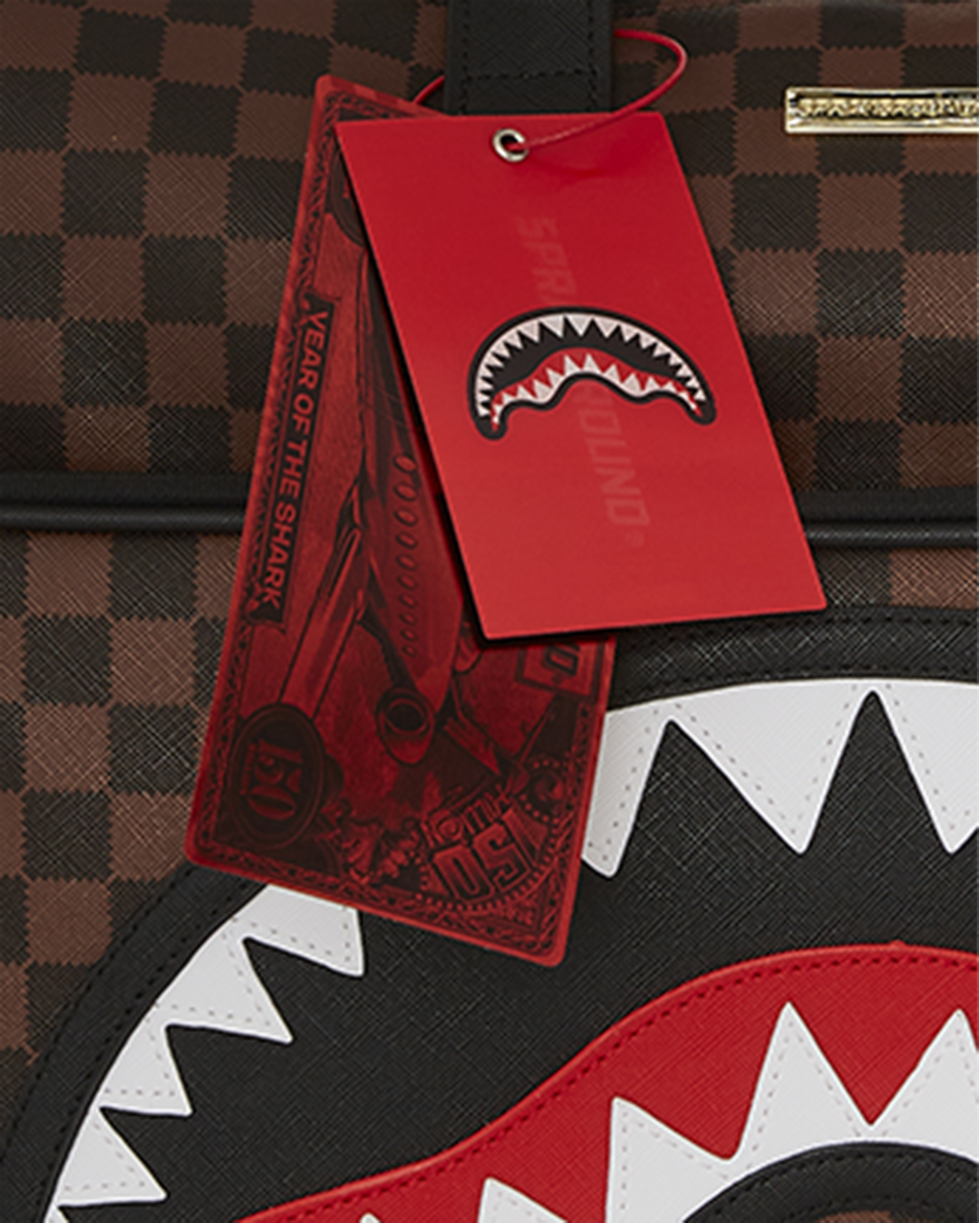 SAWTOOTH SHARKS IN PARIS TRAVEL BAG