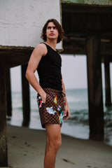 LET'S MAKE SOME NOISE SWIM SHORTS