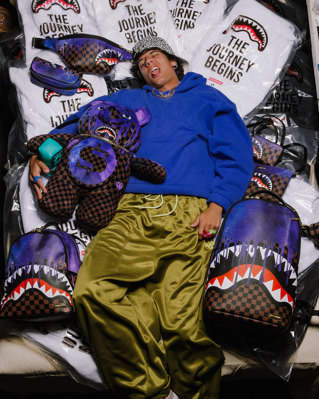 CHAMPION OF THE GALAXY MONEYBEAR BACKPACK