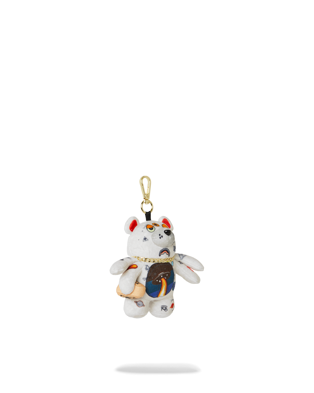 SPACED OUT BEAR KEYCHAIN