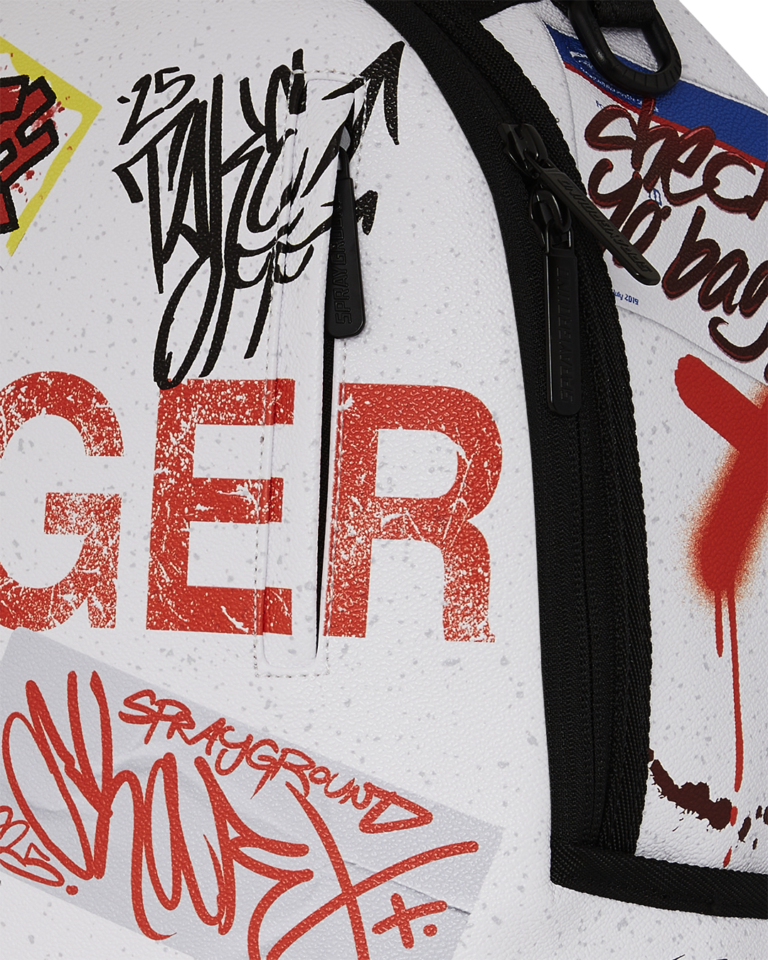 JETBLAST SIGN ON THE RUNWAY BACKPACK