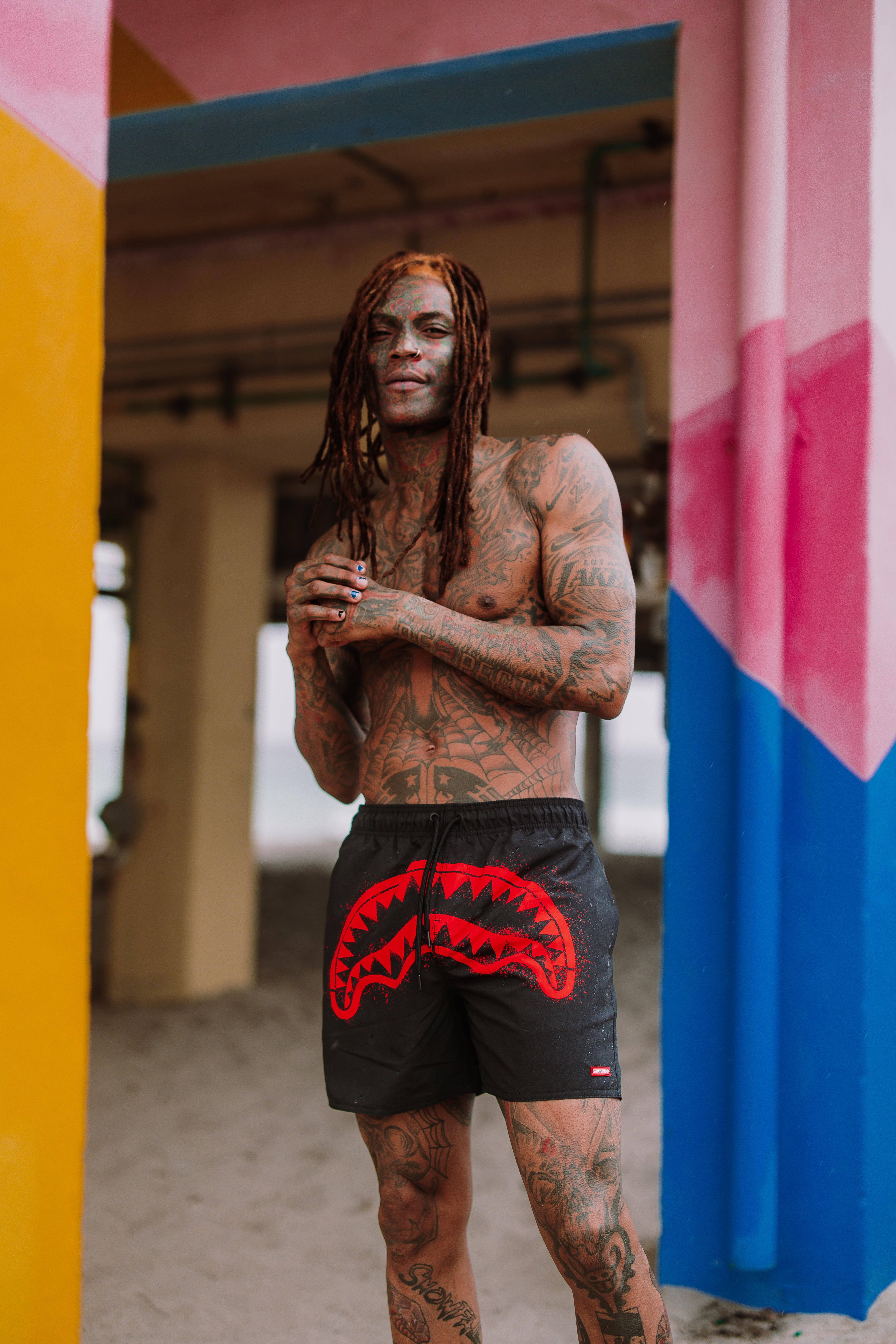 STREET ARTIST SWIM SHORTS