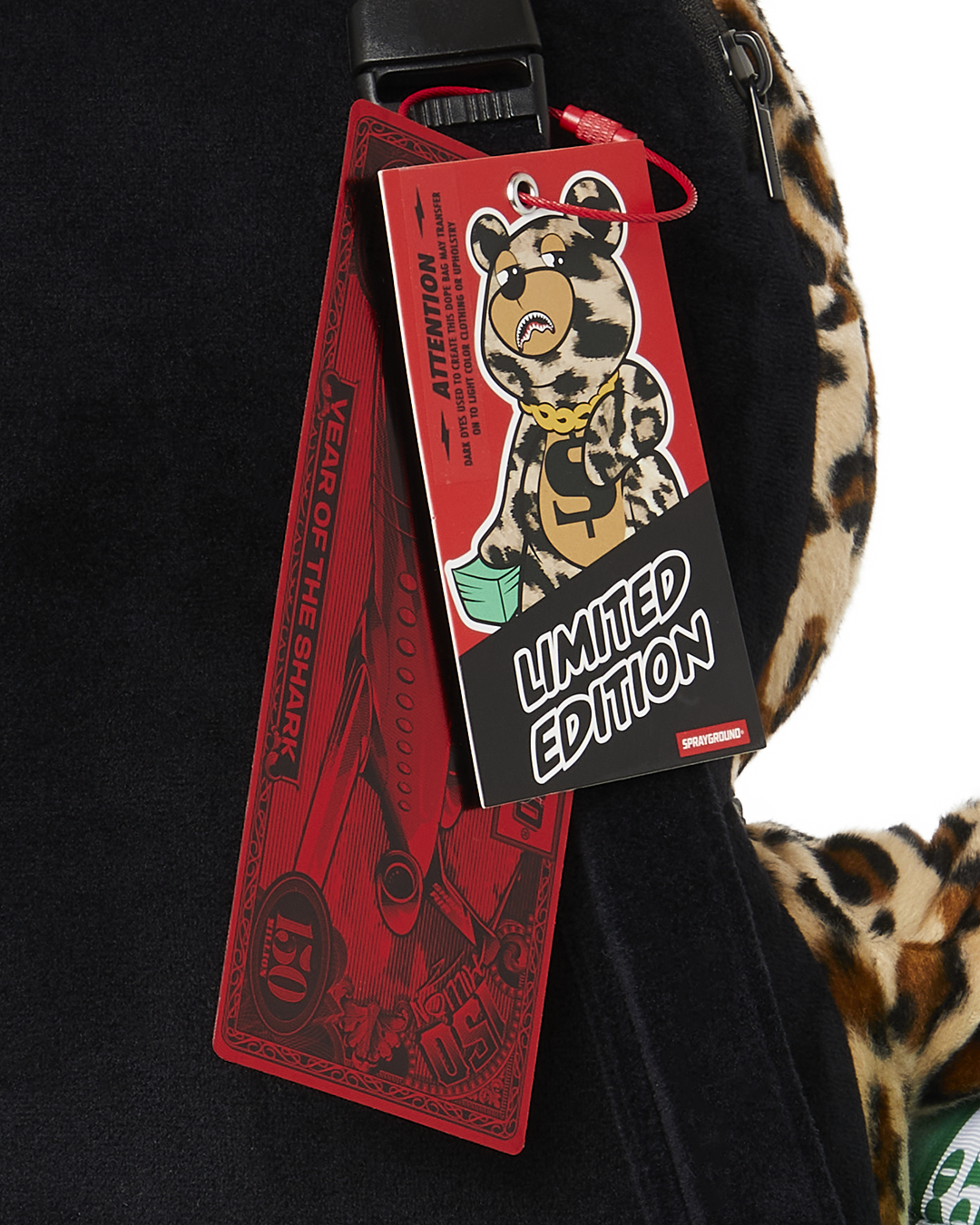 CLAWED UP MONEYBEAR BACKPACK