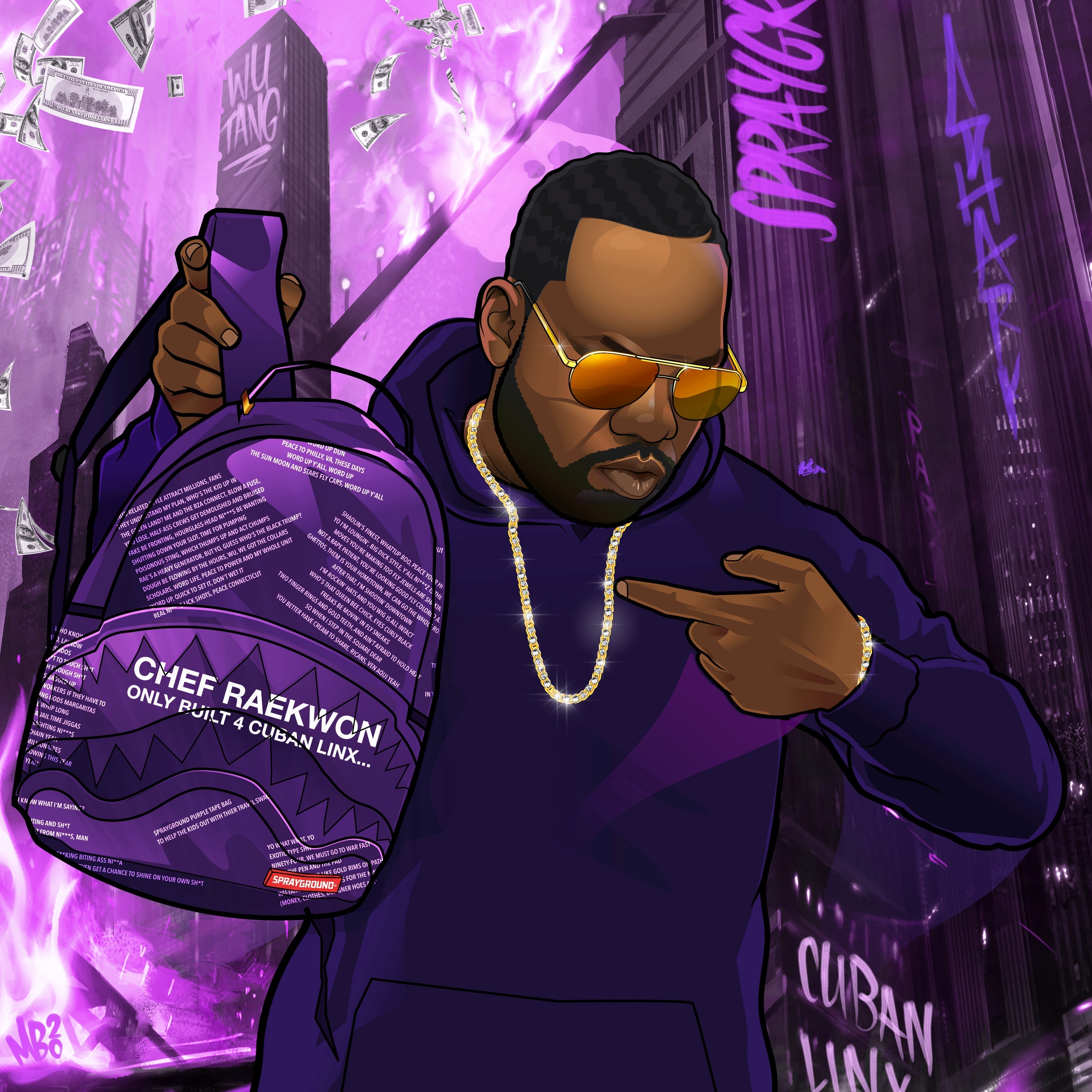 RAEKWON PURPLE TAPE SHARK